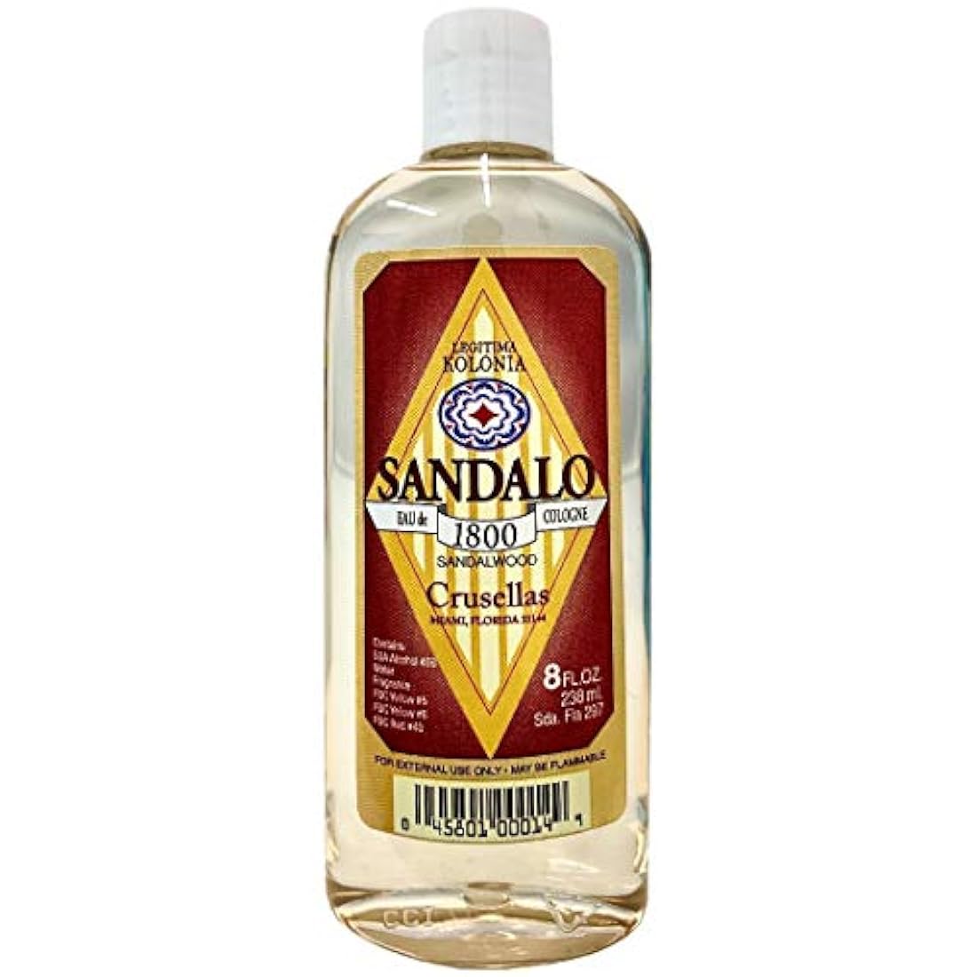 crusellas Sándalo 1800 Colonia 8 fl oz w/Pump Spray