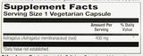 Solaray Astragalus Cápsulas, 400 mg, 100 Count