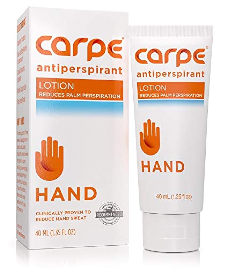Loción antitranspirante para manos