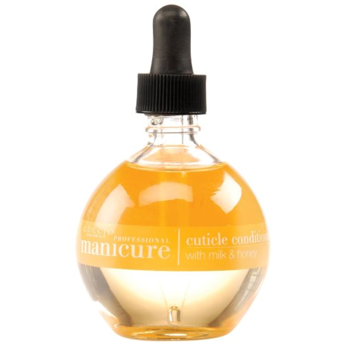 Aceite Cuccioleche y miel para cutículas 2.5 onzas Negro
