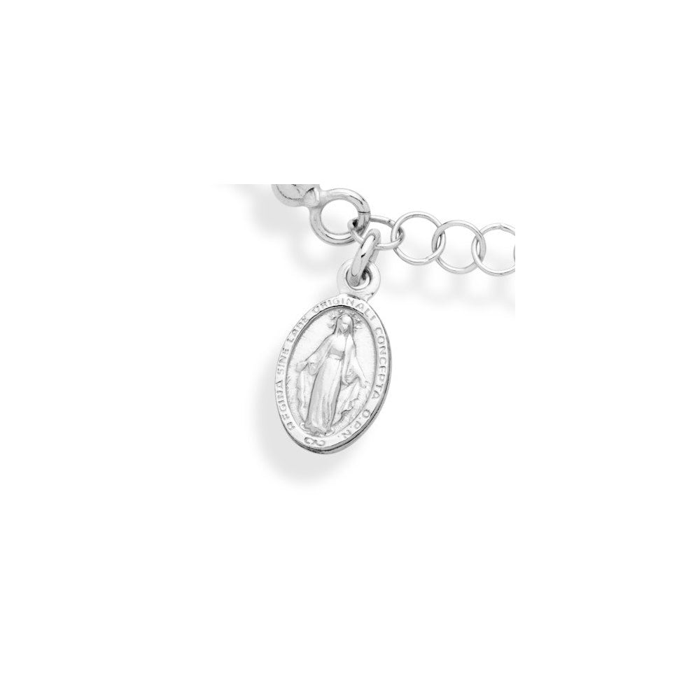 Pulseras y tobilleras de plata esterlina italiana