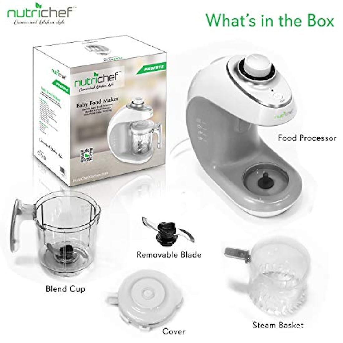 Procesador Máquina digital NutriChef PKBFB18