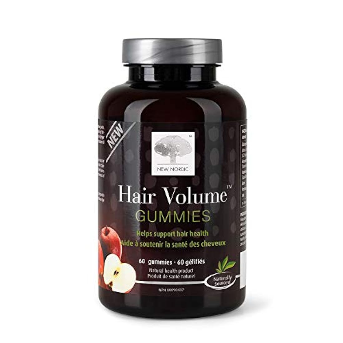 Suplemento de crecimiento de cabello con biotina