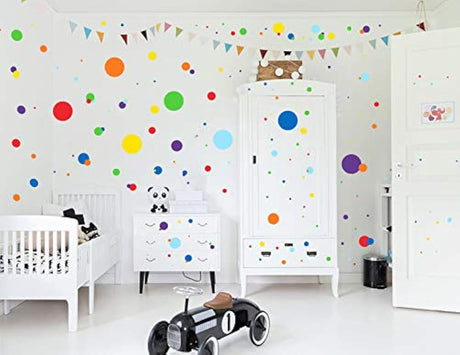 Adhesivos decorativos para pared (175 unidades) multicolor