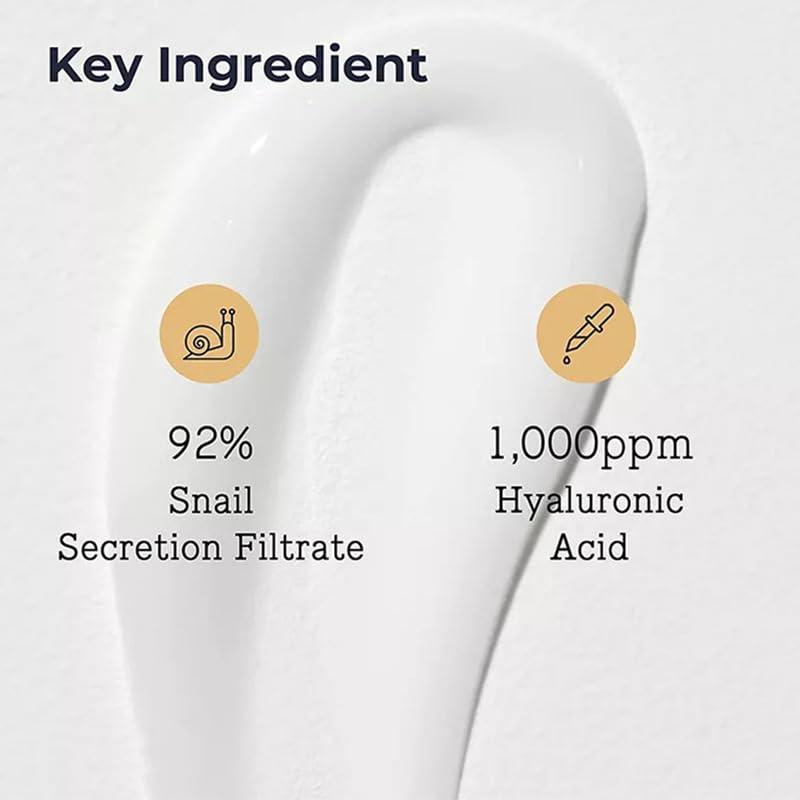 Crema Facial Hidratante con Mucina de Caracol y Colágeno 93%