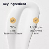 Crema Facial Hidratante con Mucina de Caracol y Colágeno 93%