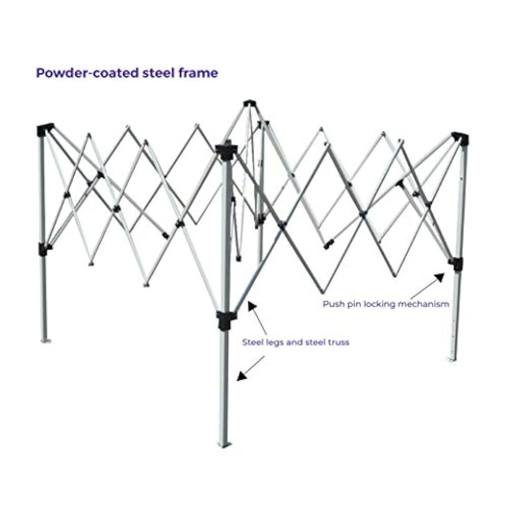 Impact Canopy Carpa desplegable de 10 'x 10' Carpa de sombra