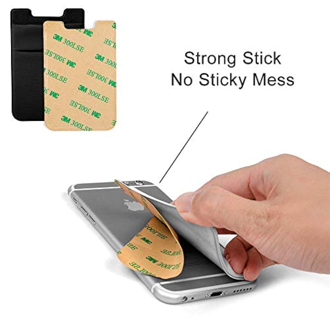 Funda de licra elástica para tarjetas de crédito