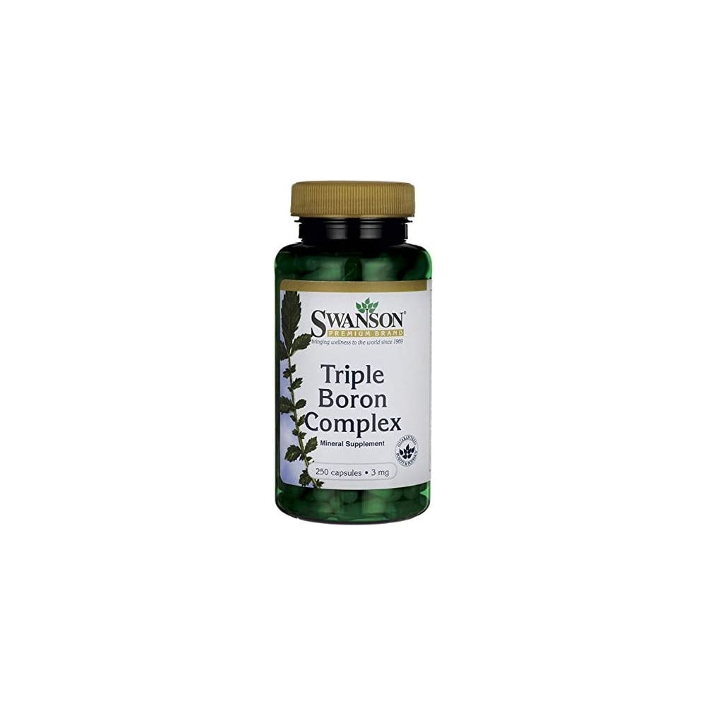 Suplemento Complejo de triple boro apoyo para la salud ósea