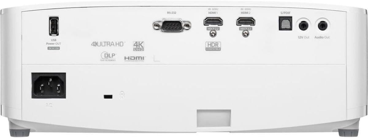 Proyector Gaming 4K UHD Optoma UHD38x | 4000 Lúmenes, 4.2ms