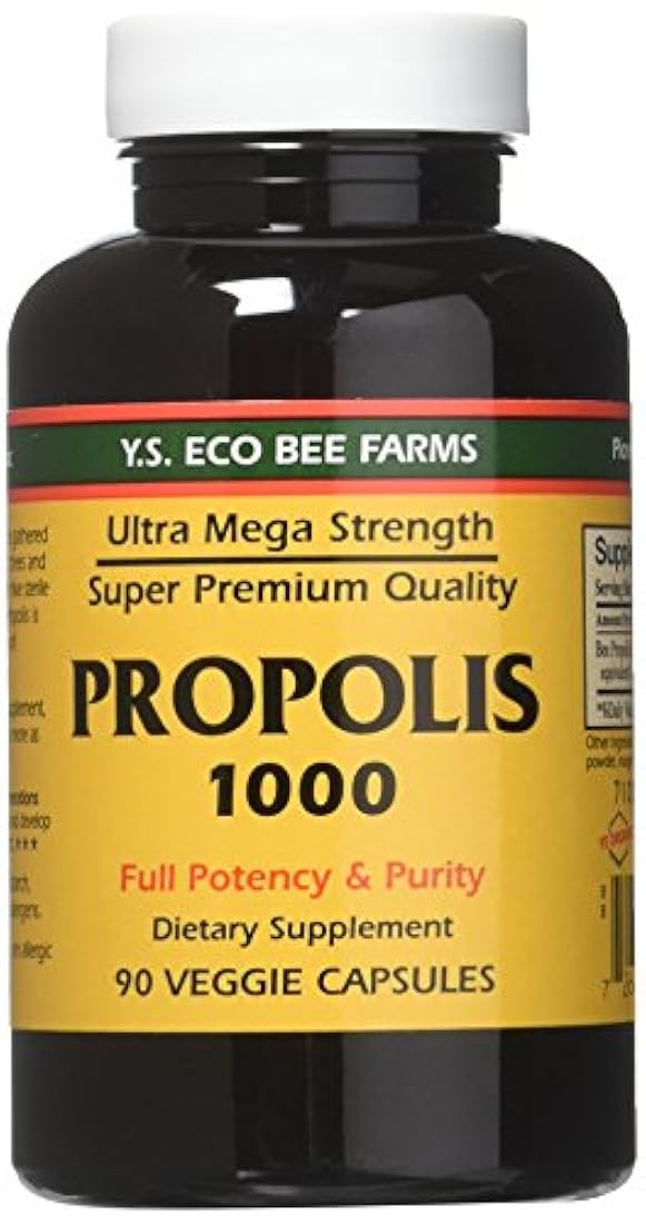 Granjas de abeja orgánica de 0,035 oz 90 cápsulas, 1