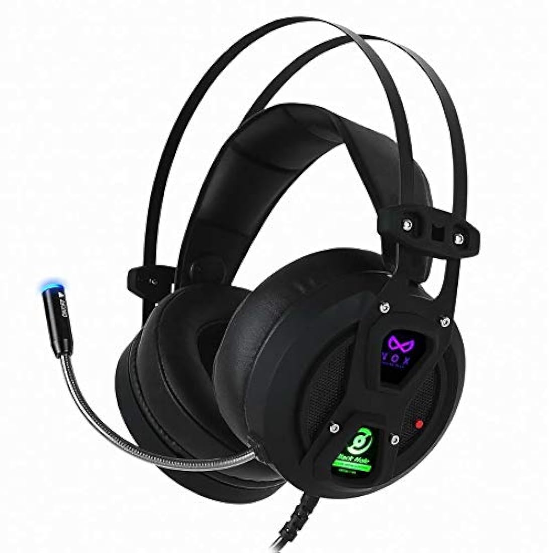 Auriculares con control de cancelación de ruido activo