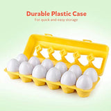 Juego de 12 huevos para decoración de Pascua