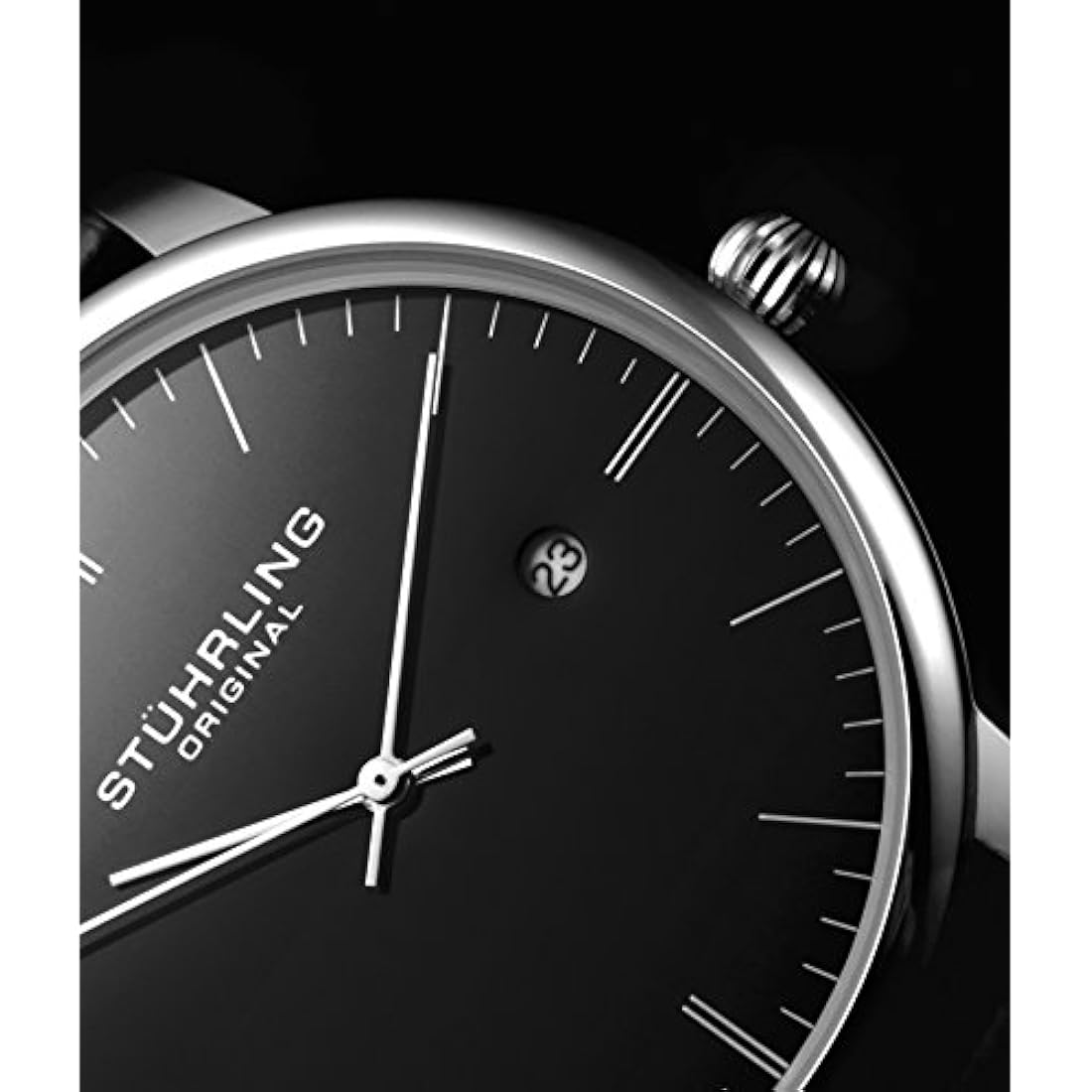 Reloj Stuhrling Original para hombre, con correa de piel