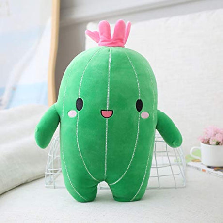 Peluche de cactus con forma de cactus de peluche 9.8 in