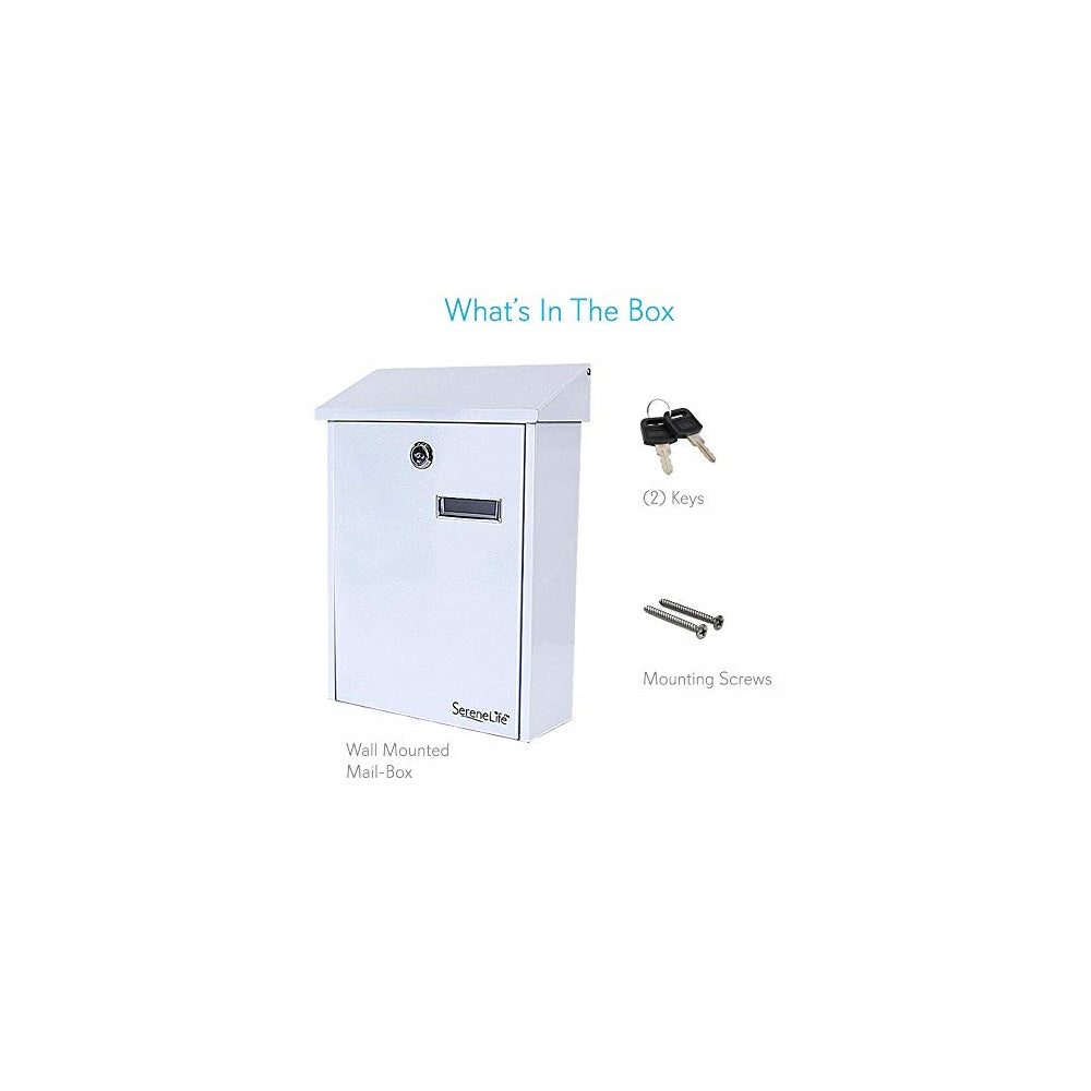 Buzón de Carta o coreo con bloqueo SERENELIFE SLMAB26