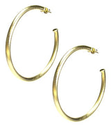 Pendientes de aro tubulares