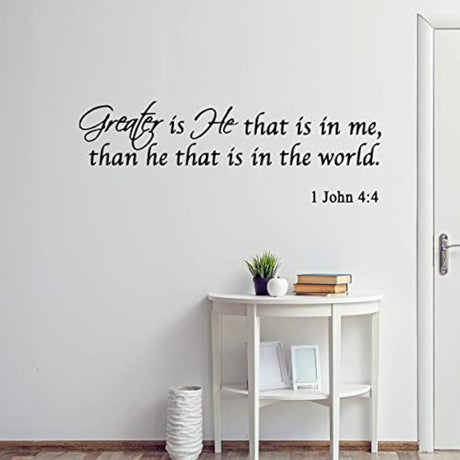 Vinilo decorativo para pared (Escritura de biblia) - VWAQ