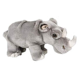 Peluche diseño de Rinoceronte, color Gris de 12.0in