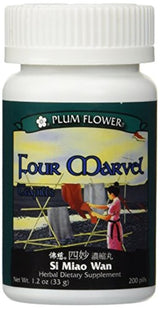 Cuatro Marvel teapills (Si Miao Wan) 200 CT morado flor