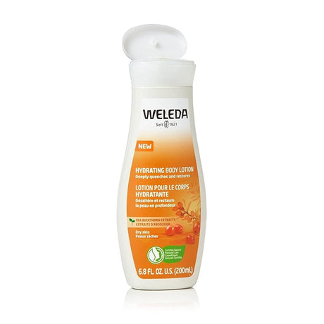 Loción corporal hidratante de espino amarillo Weleda