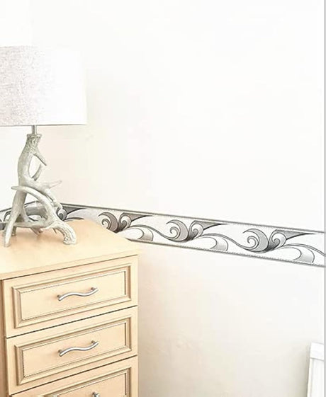 cenefa adhesivo decorativo para pared, techo