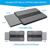 MAX SMART - Charola para Laptop con alfombrilla para mouse
