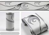Adhesivo decorativo para pared con diseño de olas reales