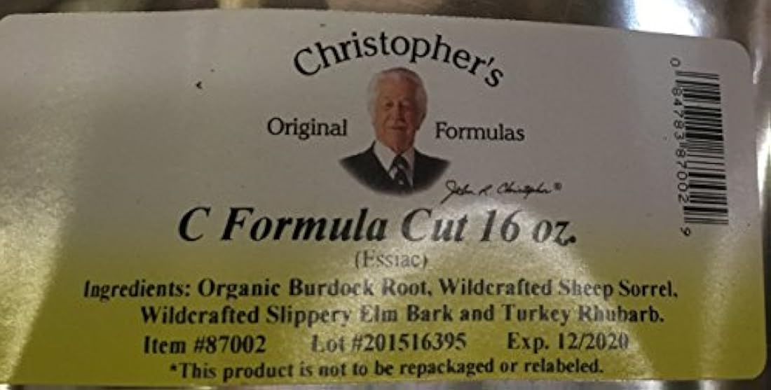 Dr. Christophers fórmulas C Fórmula Cut, 16 onza, 1