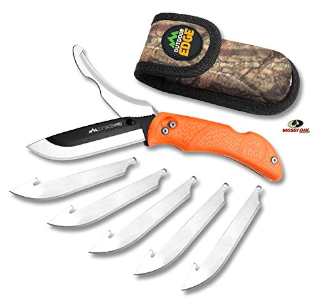 Cuchillo de caza plegable de doble hoja
