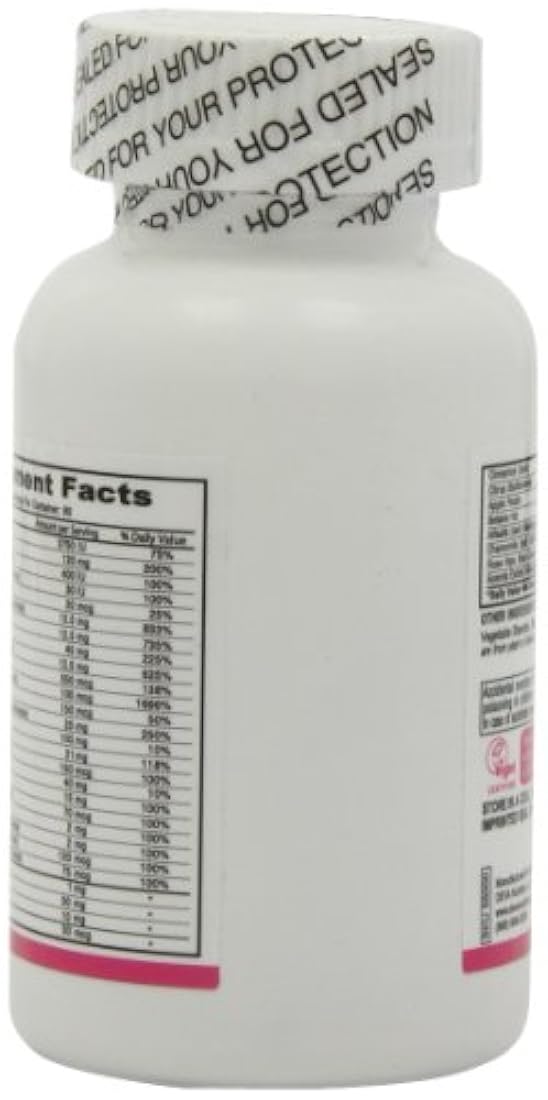 Deva Vegan Vitamins Multivitaminas prenatales, botella de 90 tabletas recubiertas
