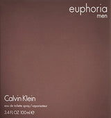 Euforia de Calvin Klein para hombres Eau de Toilette, 3.4 fl.