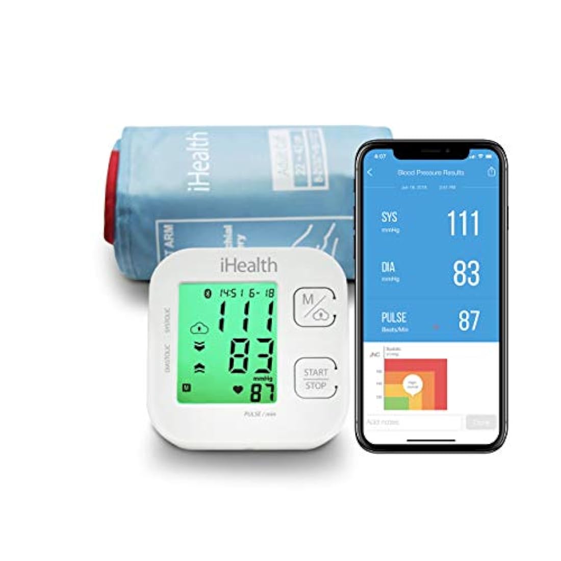 iHealth Track - Monitor de presión arterial inalámbrico