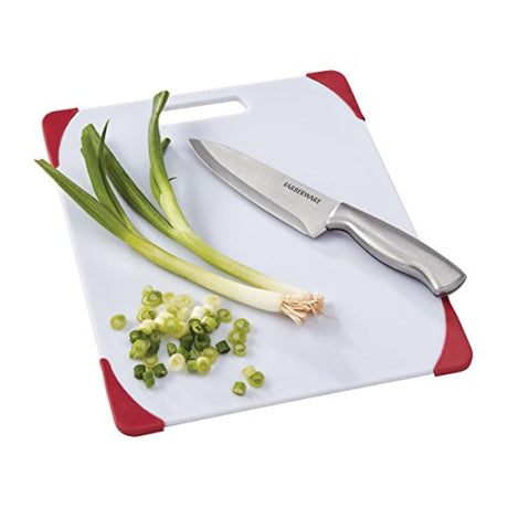 Farberware antideslizante 10 por 14-Inch Poly Tabla  cortar