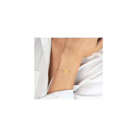 Pulseras y tobilleras con inicial