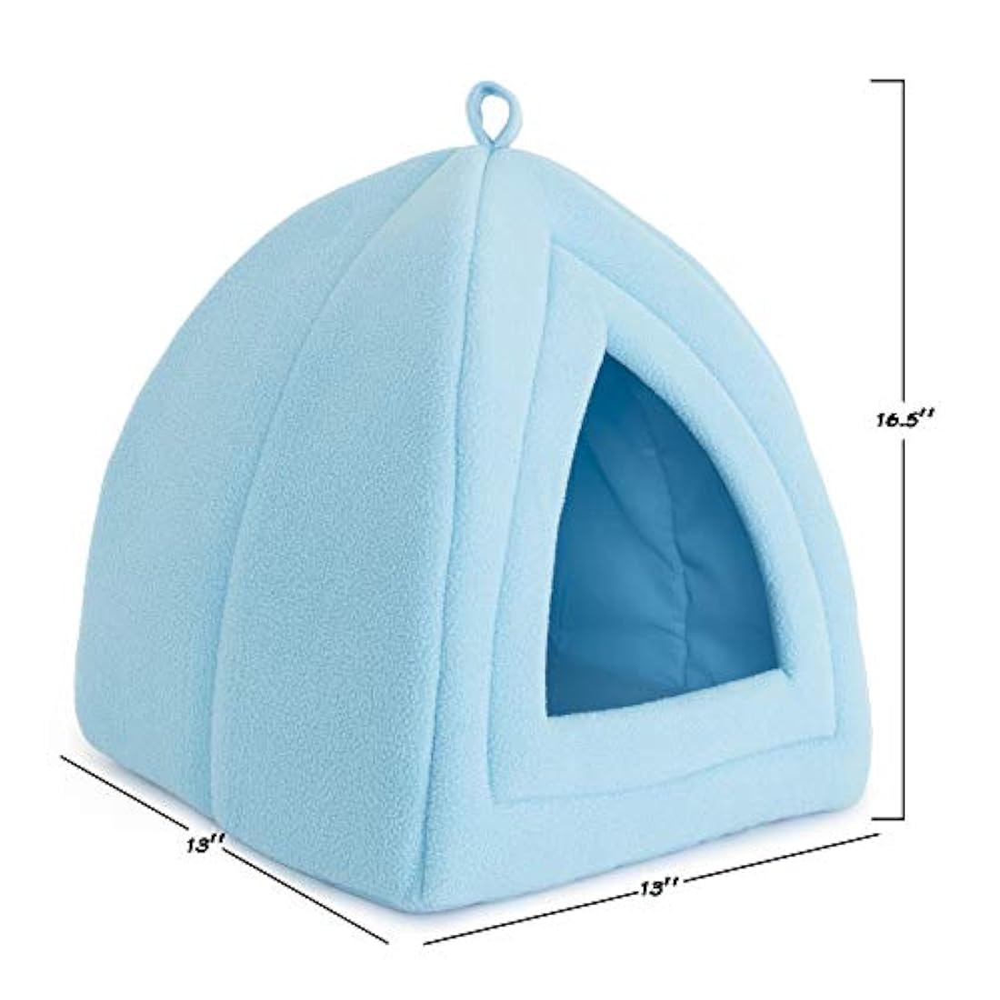 Cama de gato estilo iglú