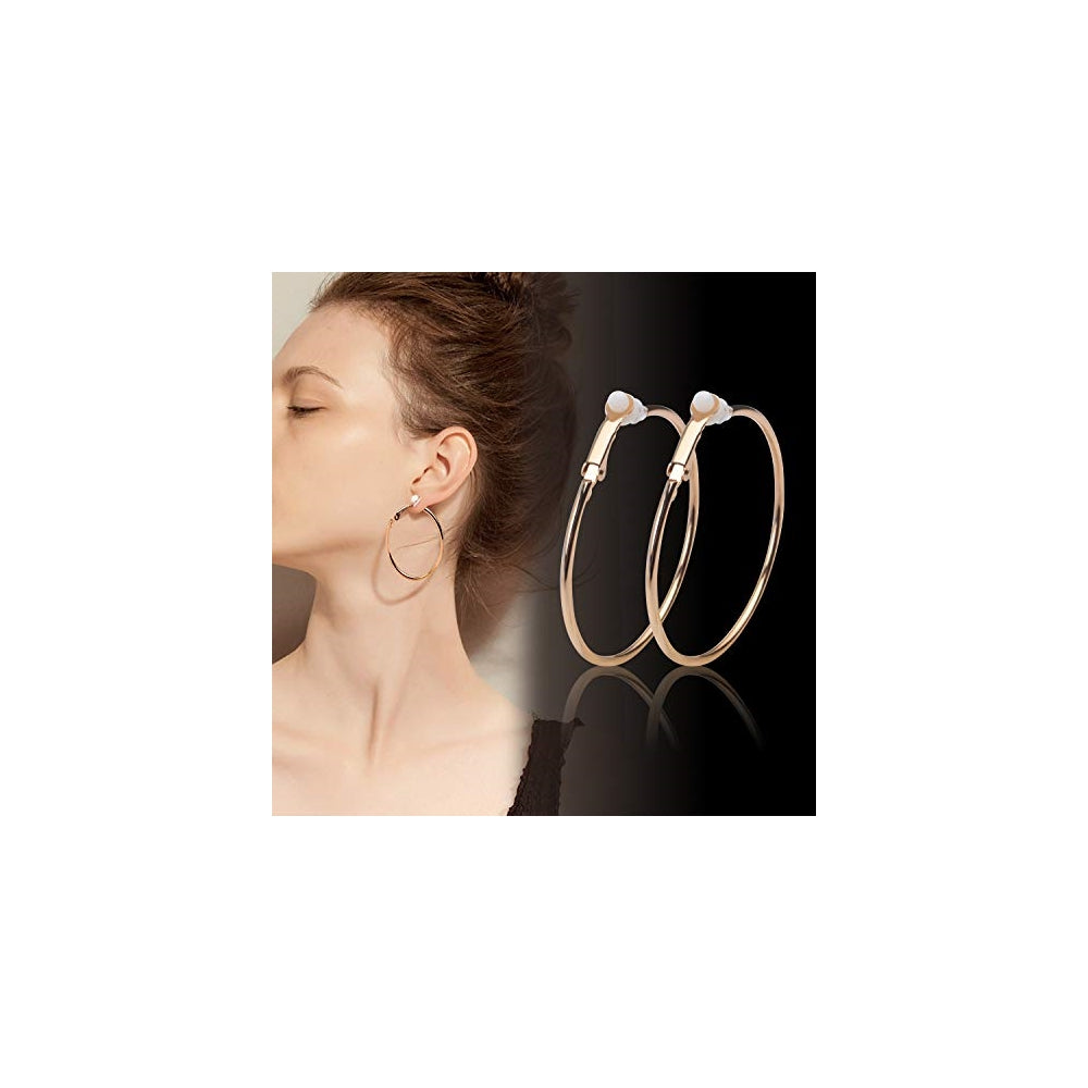 Aretes clip para mujer