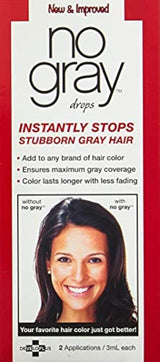 No Grey haircolor 2 unidad Paquete de 1 Sin color