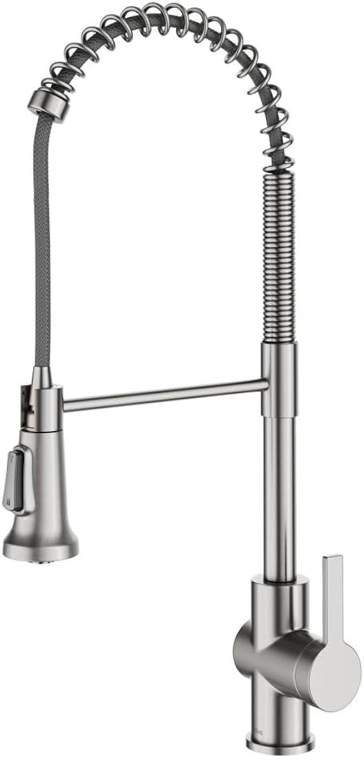 Grifo de cocina comercial de latón KPF-1691SFS Kraus