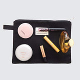 Enyuwlcm - Bolsa de maquillaje de lona de algodón 100%