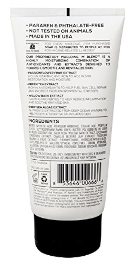 MARLOWE Crema de afeitar con manteca de karité