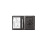 Porta Documentos y Tarjetas de soporte para tarjetas negro