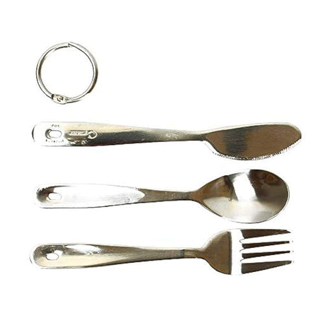 Coghlans – Cubertería (Acero Inoxidable, 3 piezas