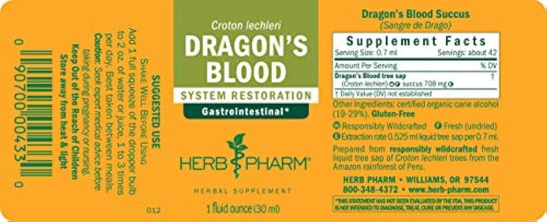 Sangre Líquido para el Árbol de Sap Herb Pharm