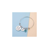 Pulseras y tobilleras expandible con abalorio de piedra