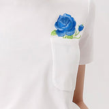 Coopay, 15 parches bordados de Flores y Mariposas