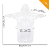 Roctee 12 ponchos desechables para lluvia, impermeables para adultos, chubasqueros de emergencia con capucha con cordón y muñecas elásticas para camping, senderismo, pesca, actividades al aire libre