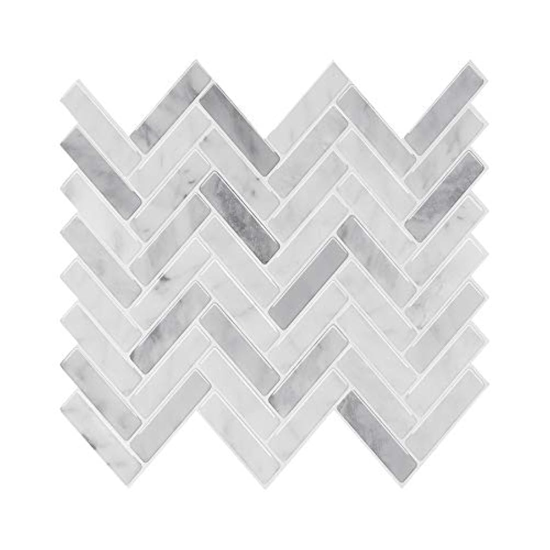 6 hojas de Azulejos para cocina, autoadhesivos, 3D, diseño