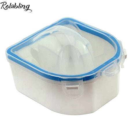 rolabling 2 pcs remojo Soak Tazón Nail Art Polaco Quitar