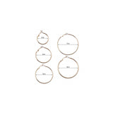 Aretes clip para mujer